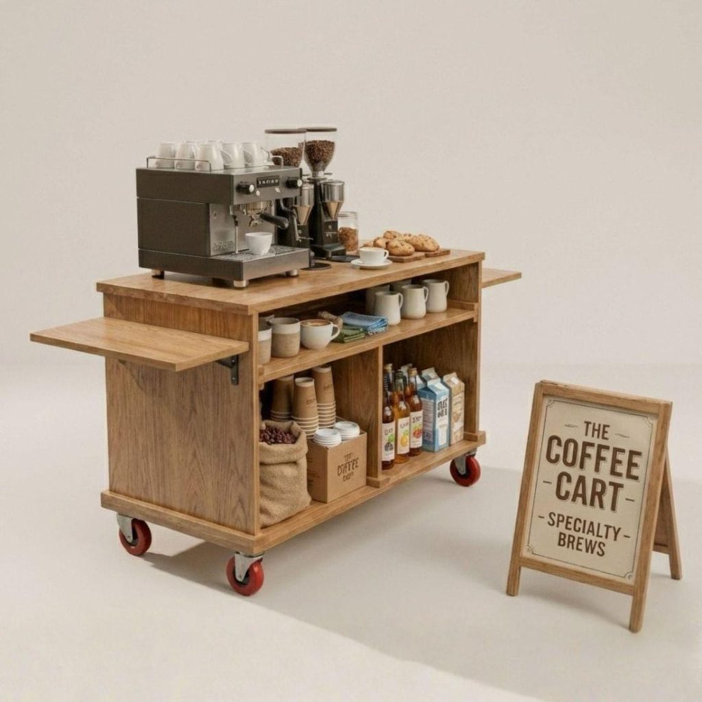 Free coffee cart plans 2026 PDF