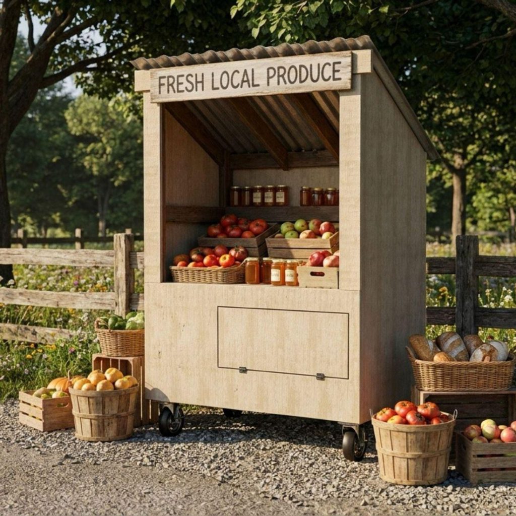 Free farm stand plans and blueprints PDF